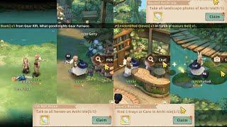 Heroes, Frays/Cat, Cans and Landscape Photo Location on Archi Isle | Tree of Savior: Neverland