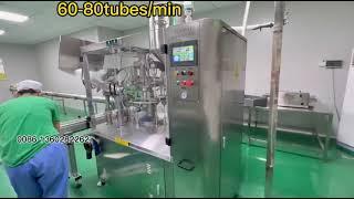 How does automatic tube filling & sealing machine for plasticandlaminated tubes running?