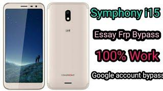 Symphony i15 frp bypass Symphony i15 Google account remove Essay Gsm Mobile Multimedia