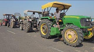 135hp vs 50hp Johndeer50hp vs Framtrack42hp  Mahindra45hp Eicher48hp