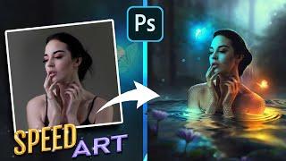 Mermaid Photoshop Manipulation | Speed ART | Tutorial