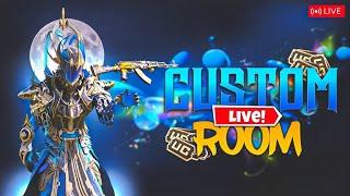 BGMI LIVE CUSTOM ROOM! PUBG LIVE CUSTOM ROOM (2024) || Rounicislive#pubg #bgmilive #pubgrooms #bgmi