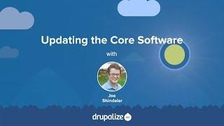 Drupal 8 User Guide: 13.5. Updating the Core Software