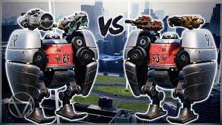 [WR]  FLAMER (Ember Blaze) VS SONIC (Devastator Scatter) REVENANT – Mk3 Comparison | War Robots
