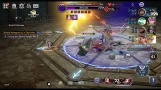 seven knights 2 - defeat ebony knight (hard mode)