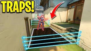 These Traps are INSANELY Amazing you HAVE to Abuse - Valorant