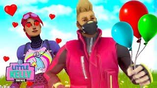 LITTLE KELLY HAS A SECRET ADMIRER!! Fortnite Short film