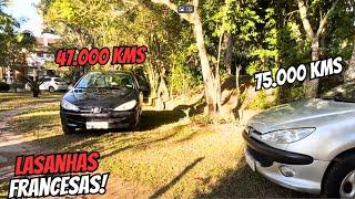 PEUGEOT 206 1.4 PRESENCE 2004 + PEUGEOT 206 QUICKSILVER 1.6 16V 2003LASANHAS FRANCESAS DO @PLACAI_