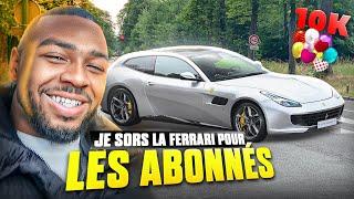 MARV'VLOG #14 - JE SORS LA FERRARI POUR LES ABONNÉS  ️