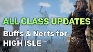 ALL ESO Class Changes, Buffs and Nerfs for Update 34 | The Elder Scrolls Online - High Isle