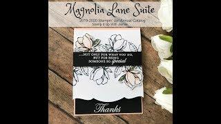 Stampin' Up! Sneak Peek Magnolia Lane Suite Card