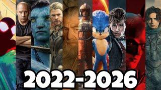 Upcoming Movies 2022-2026