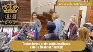 Toptan bayan giyim mağazası Kazee, Laleli / İstanbul / Türkiye