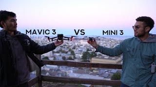 DJI Mavic 3 vs Mini 3 Pro | Which drone is right for you?