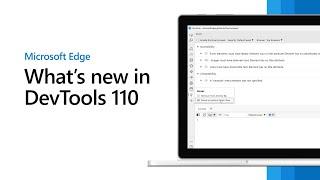 Microsoft Edge | What's New in DevTools 110