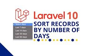 Laravel 10: sort records by dates (sorting records by number of days)