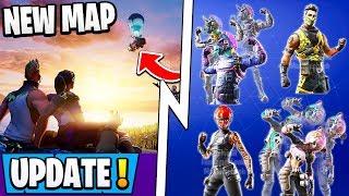 *NEW* Fortnite 10.40 Update! | Season 11 Map Teaser, All Skins, Mongraal!