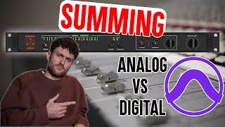 Is analog SUMMING better than DIGITAL? | Plugin vs Hardware