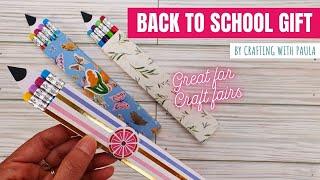 Back to school pencil gift box