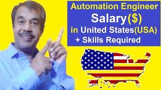 test automation engineer salary in united states(USA) | Skills Required | testingshala