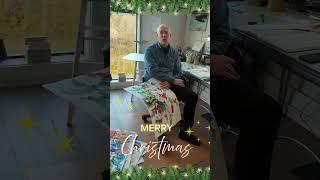 A Christmas Message to My Art Community #shorts  #watercolorpainting #artist #art #painting #paint