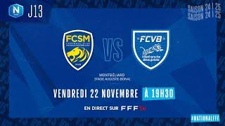 J13 I FC Sochaux-Montbéliard vs FC Villefranche B en replay (2-1) I National 2024-2025