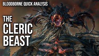 The Cleric Beast is the perfect introduction to Bloodborne || Bloodborne Analysis