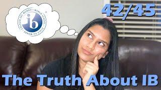 THE TRUTH ABOUT IB | Is IB worth it? | How did I get 42 points? | Anjali Gupta