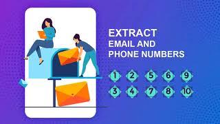 How to extract email and phone numbers from files?  Phone and Email Extractor Files Software