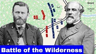 Battle of the Wilderness | Full Documentary and Animated Battle Map