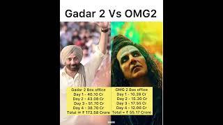 Gadar 2 Vs OMG 2 Day 4 India Box office collection  | #gadar2 #shorts #omg2