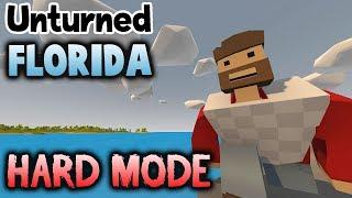 Unturned Gameplay HARD MODE - Ep 1 (Florida Map)