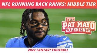 2022 RB Rankings Tiers | 2022 Fantasy Football Running Back Rankings Part 2