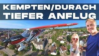 Flugplatz Kempten Durach das Tor in die Alpen mit spektakulärem Anflug