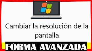 Como poner cualquier resolución en tu monitor  forzar resoluciones