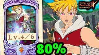 ESSE É O IDEAL! LANCELOT 4/6 COM 80% DE EFEITO DA MORTE! - The Seven Deadly Sins Grand Cross