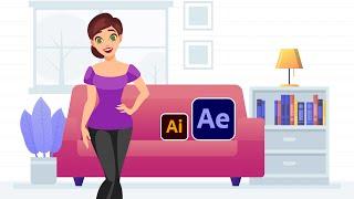 Easy Explainer Video Character Animations in After Effects | Tutorial