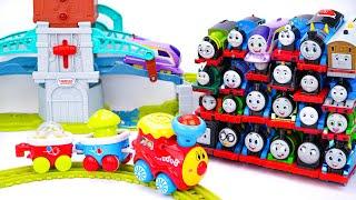 Thomas & Friends Track Toys Collection ASMR |Thomas & Friends Talking Bulstrode&Which-Way Bridge Toy