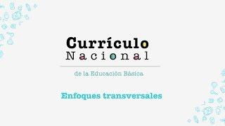 ¿A qué llama el Currículo Nacional enfoques transversales y para qué sirven?