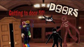 Doors  with Broskiblox almost beated the game!