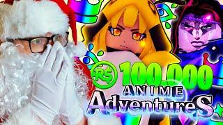 Spending $100,000 ROBUX Returning To Anime Adventures!