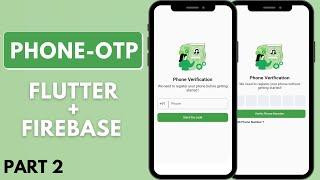 Phone number OTP Authentication | Flutter firebase
