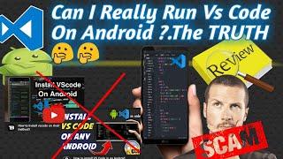 Run VS Code On Android Phone 2022 (VS Code Editor REVIEW/TUTORIAL)
