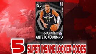 5 SUPER INSANE LOCKER CODES IN NBA 2K22