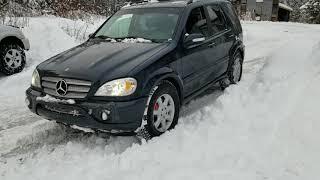 W163 mercedes ml ice testing