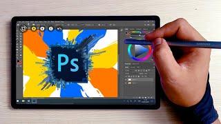 How to draw with Adobe Photoshop PC on your Tab S6 & Android devices