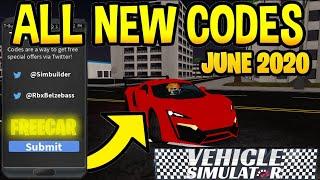 Vehicle Simulator: All New Working Codes (ALL WORKING CODES JANUARY 2023!) |Roblox