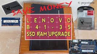 How to Upgrade Lenovo B41-35 SSD RAM & Save Money