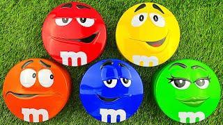 Satisfying Video | Relaxing Unpacking Colorful M&M'S Candy From Surprise