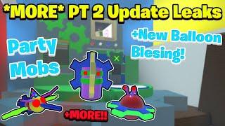 *NEW* Party Mobs + A NEW Blessing! [BSS NEWS] | Bee Swarm Simulator